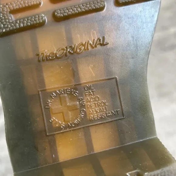 Dr. Doc Martens Boots Womens Size 9 Lace Up Combat White Leather 11821 - Picture 10 of 11